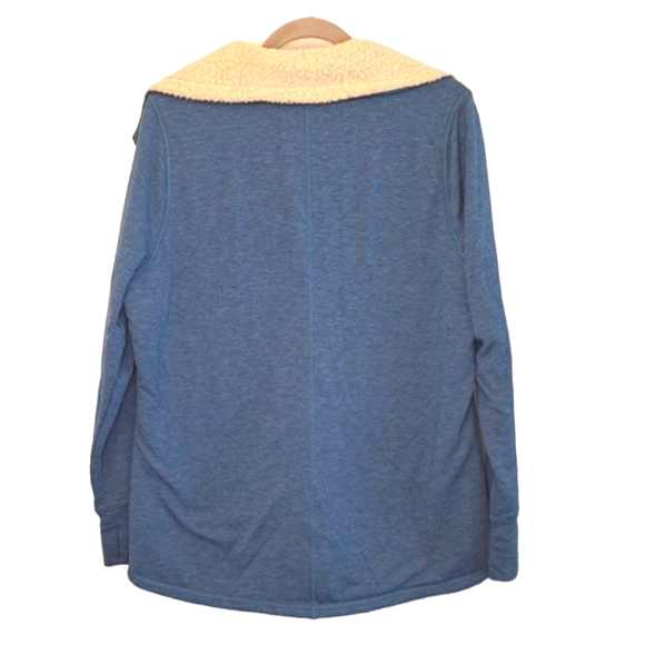 Free2Be Sherpa-Lined Full Zip Funnel Neck Jacket Size XL - Picture 2 of 8